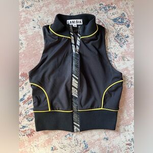 I.AM.GIA Women's Black Vest